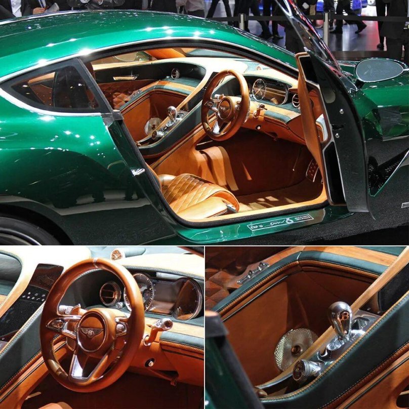 Bentley Exp 10 Speed 6 салон