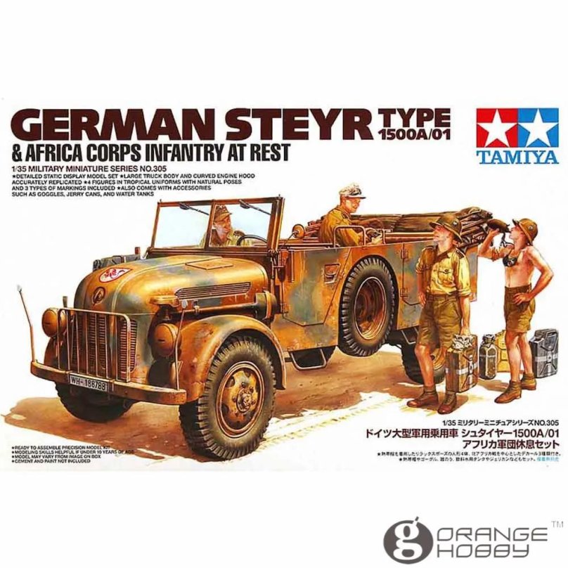 Steyr Type 1500a/01 1 35 Tamiya