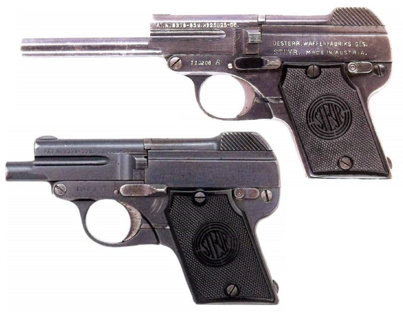 Пистолет Steyr-Pieper m1909