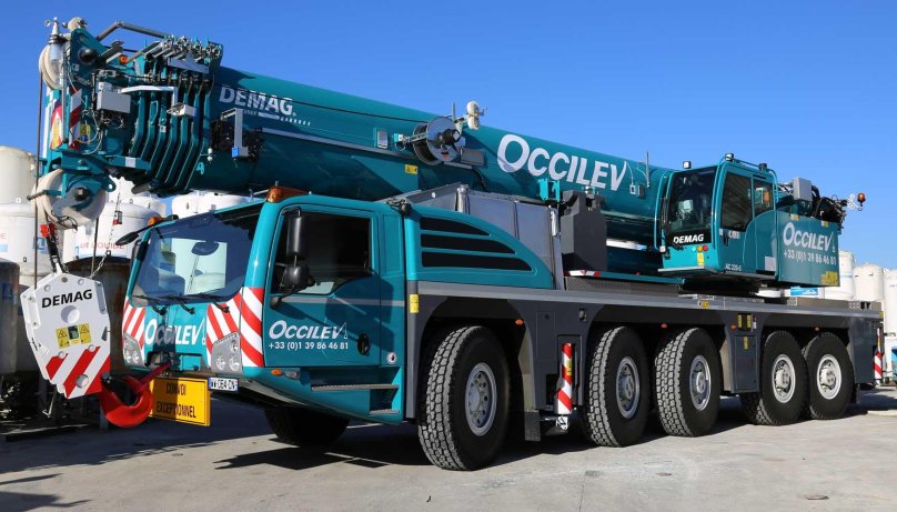 Demag AC 155 стабилизатор