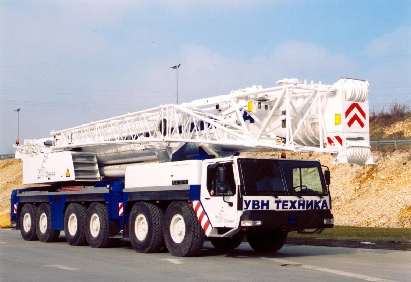 Кран Liebherr LTM 1250