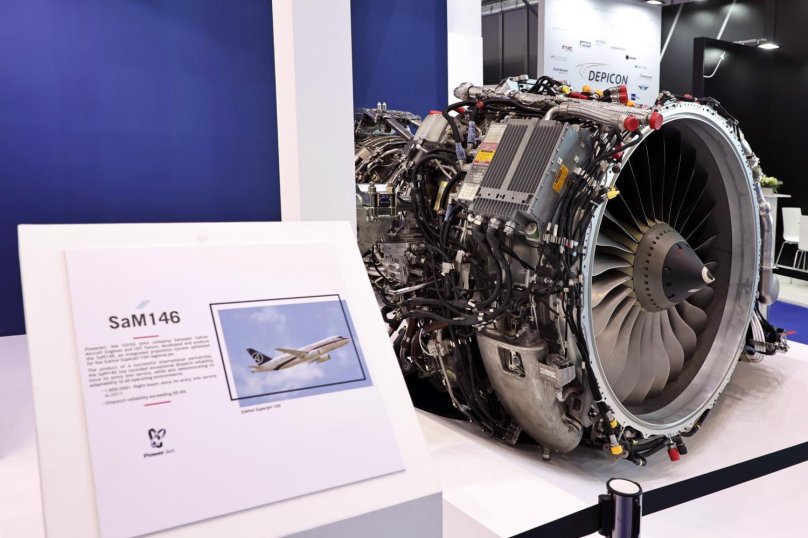 Авиадвигатель sam146