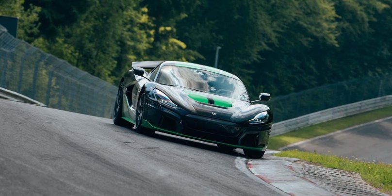 Rimac nevera time Attack