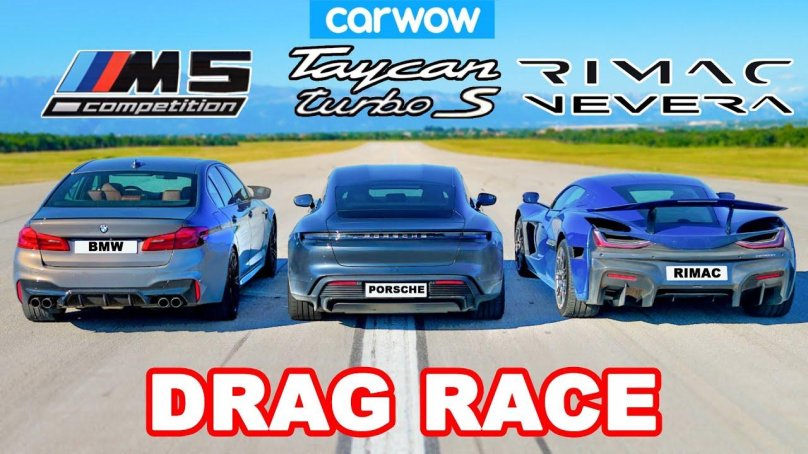 Гонку БМВ против Бугатти