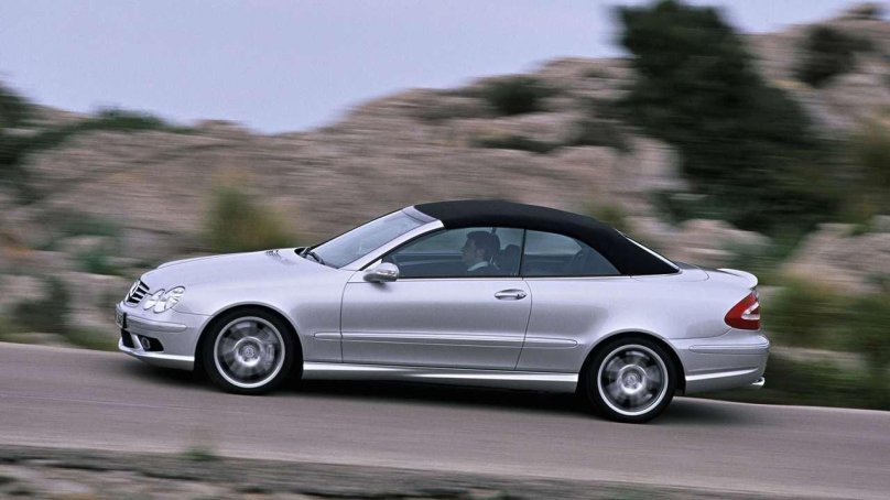 Mercedes w209 кабриолет