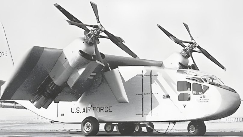 Конвертоплан Hiller x-18