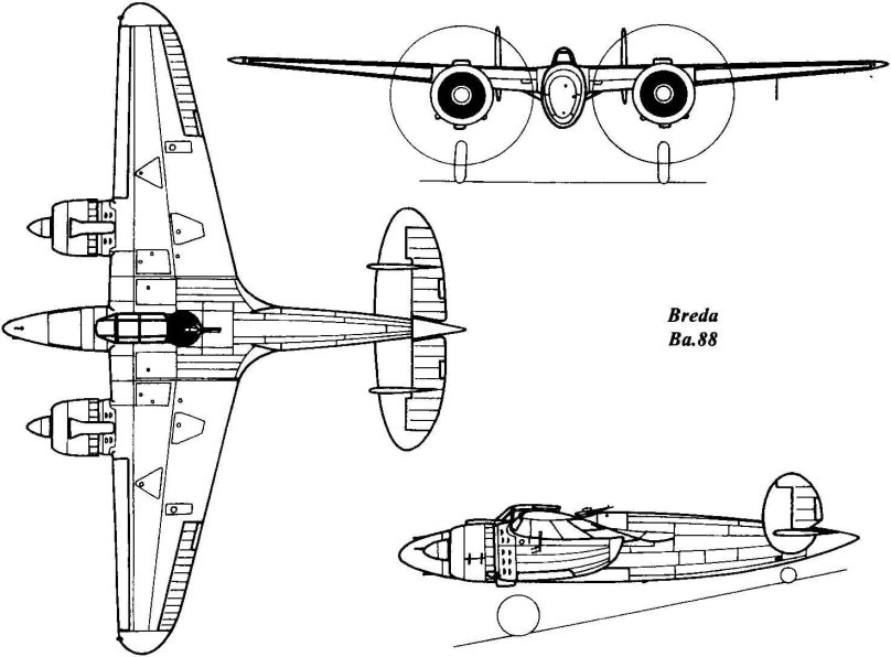 Breda 501 чертежи