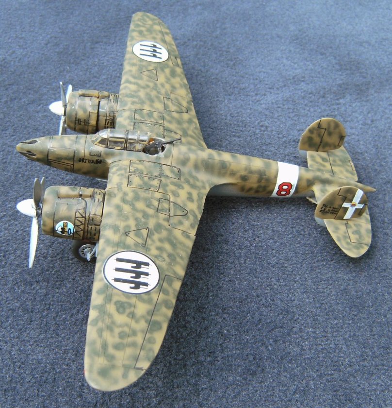 Итальянский Штурмовик бреда ba.88 "Линче"