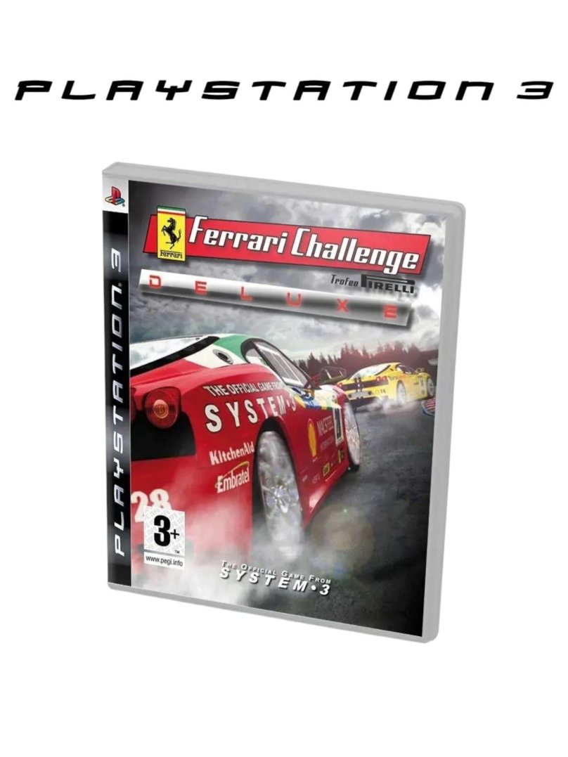 Ferrari Challenge: Trofeo Pirelli ps3 обложка
