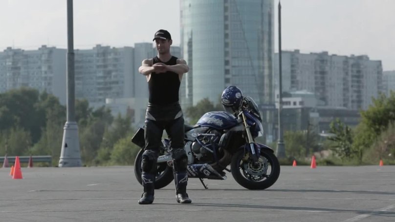 Контрсвешивание на мотоцикле