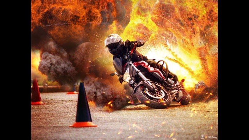 Джимхана на мотоцикле