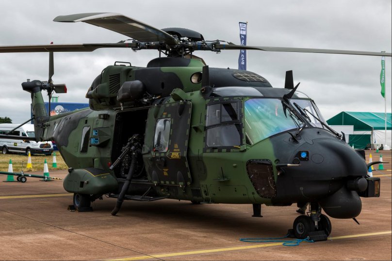 Военный вертолет Еврокоптер nh90 NFH