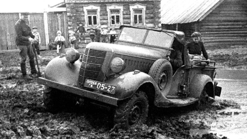 Артиллерийский тягач ГАЗ-61-417