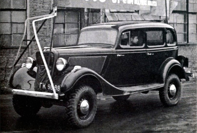 Полноприводный ГАЗ-61