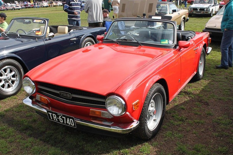 Triumph tr6 без стекла