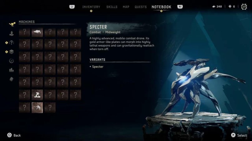 Хорайзон Форбидден Вест машины