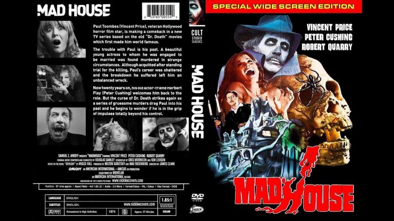 Сумасшедший дом фильм 1974