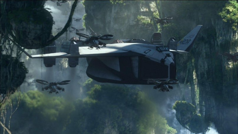 Шаттл Валькирия из аватара