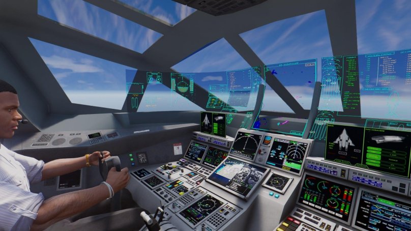 Шаттл Валькирия кабина