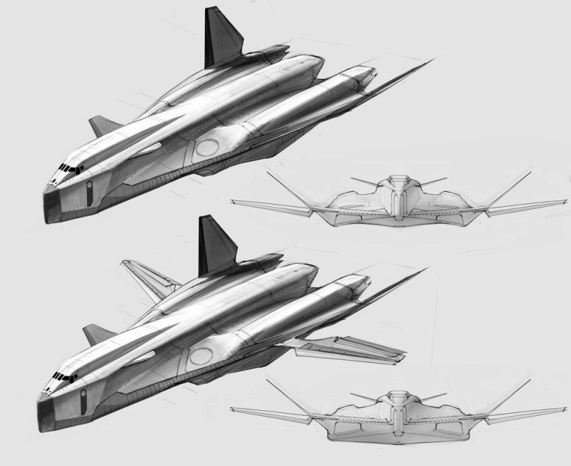 Стелс шаттл концепт