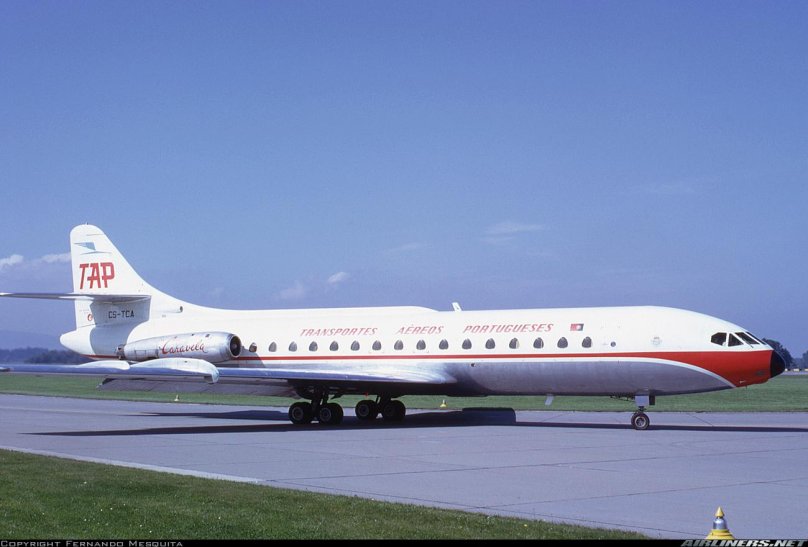 Sud Aviation Caravelle кабина