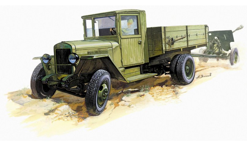 Звезда 3529 ЗИС 5 1/35