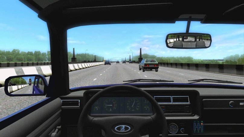 City car Driving Lada 2107