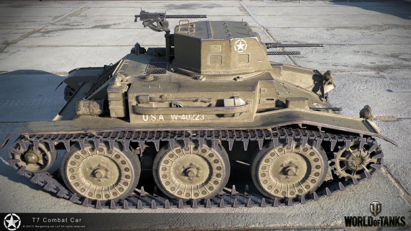 Tank t7 Combat car