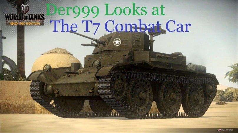 T7 Combat car World of Tanks