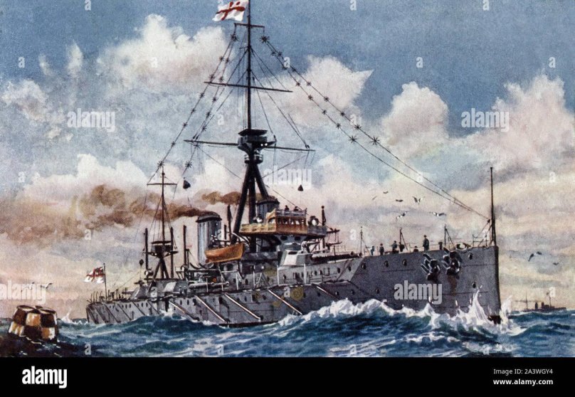 English battleship dreadnought 1906