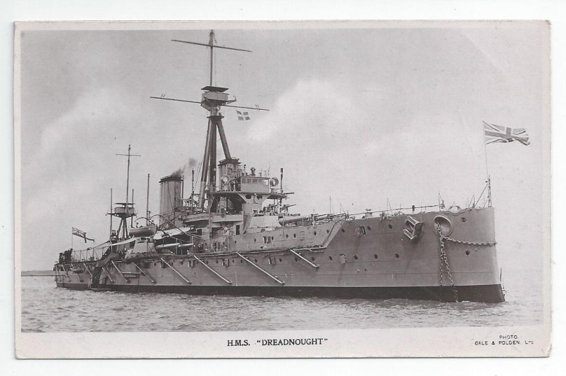 Battleship Dreadnought 1906