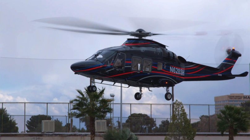 Sikorsky s-76 helicopter