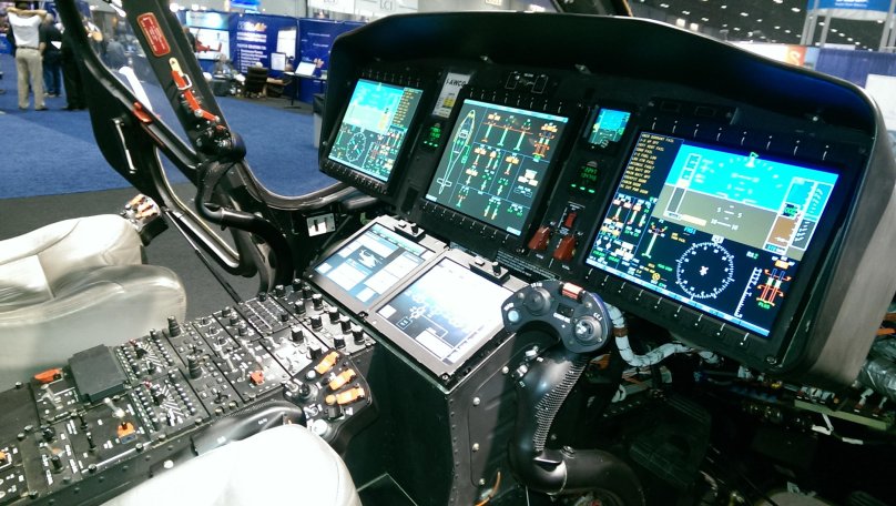 Aw139 Cockpit