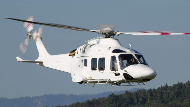 Leonardo aw139 VIP helicopter