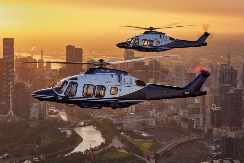 Aw169 Leonardo helicopter