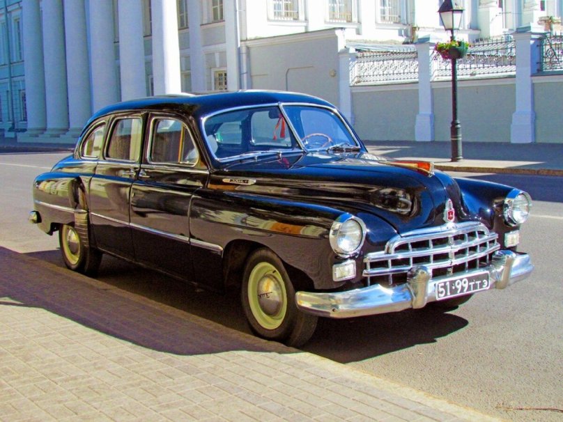 Gaz-12a winter Phaeton