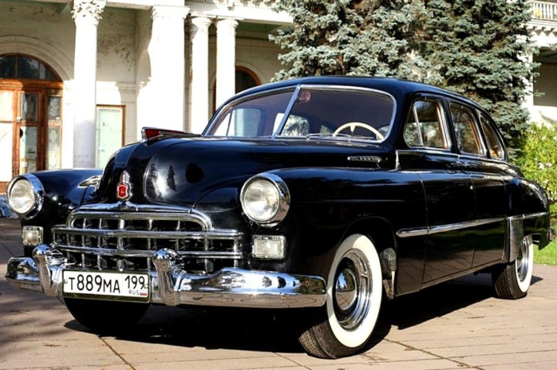 Chaika car GAZ 12 winters
