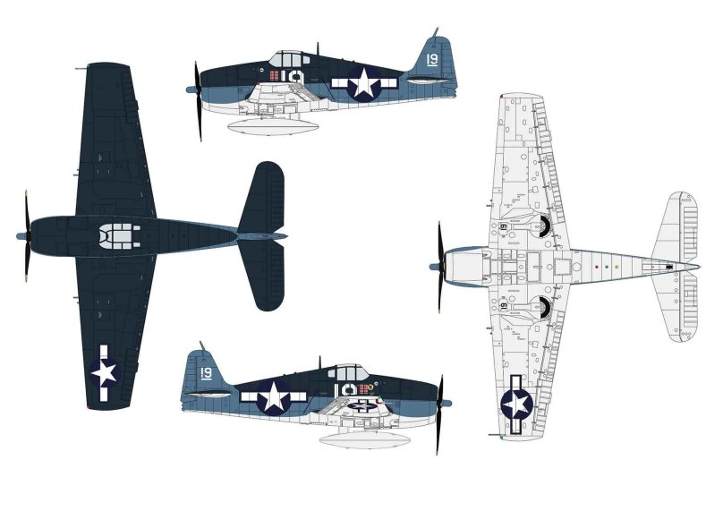 F6f Hellcat fighter