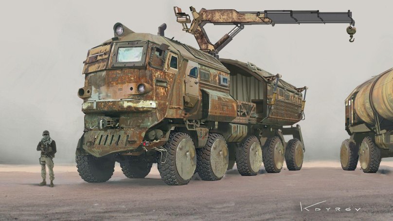 Maz 537 crossout
