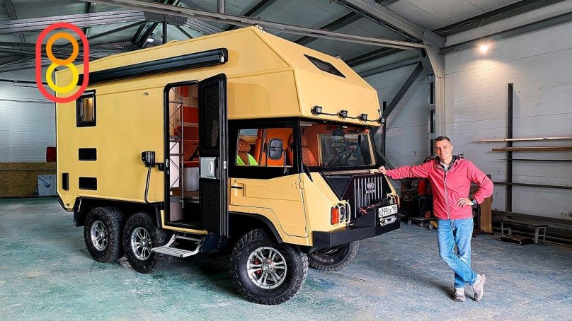Pinzgauer 6x6 motorhome