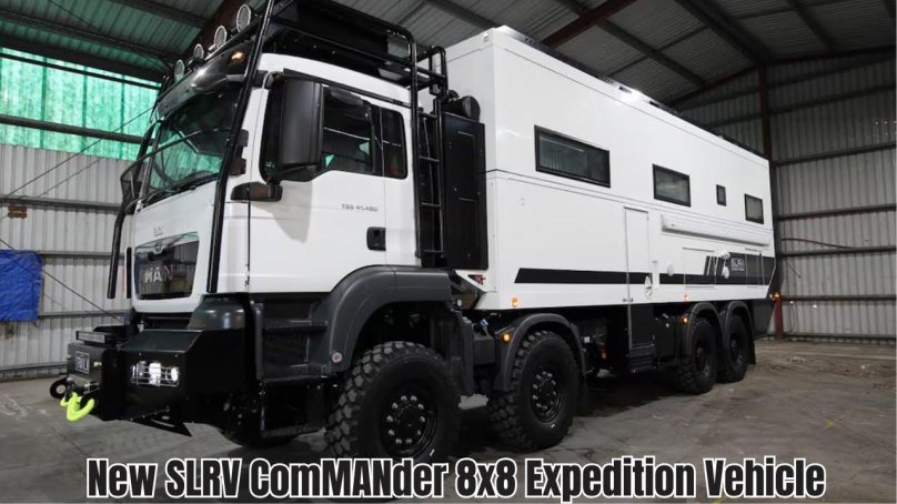 SLRV Commander 8x8 Expedition vehicle