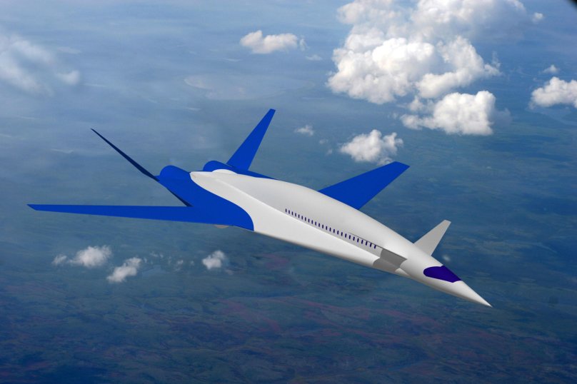 Supersonic passenger plane Swift