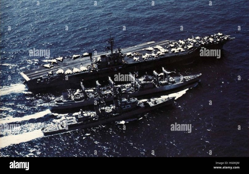 Uss America CV-66 sinking