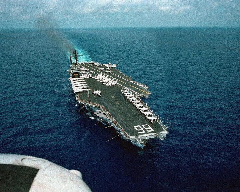 Aircraft carrier Kitty Hawk