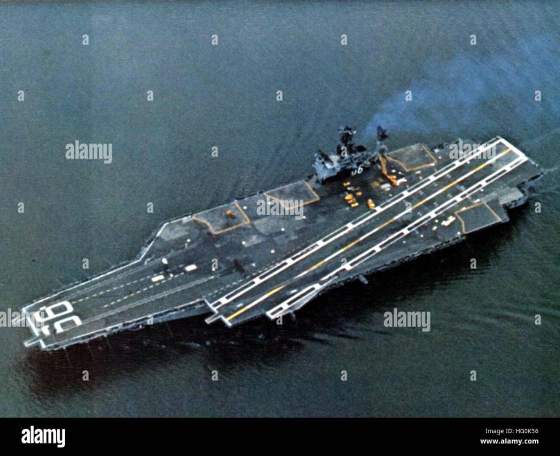 Uss America CV-66 sinking