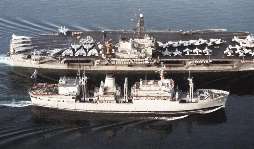 USNS Charles Drew at the Kattupalli Shipyard