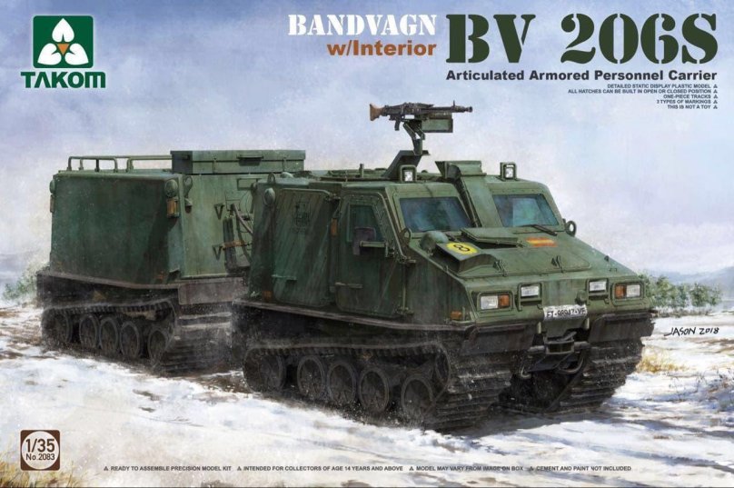 Swedish all-terrain vehicle BV-206