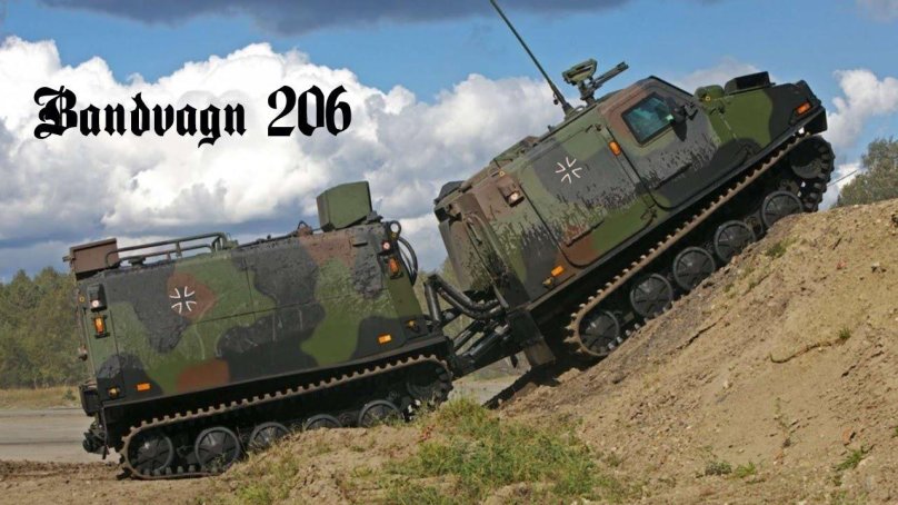 All-terrain vehicle BV 206s