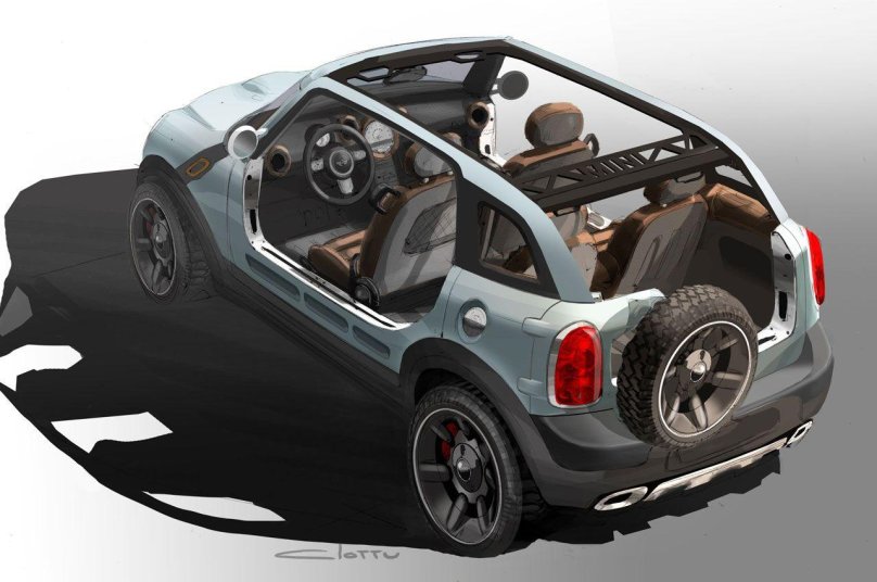Mini concept car