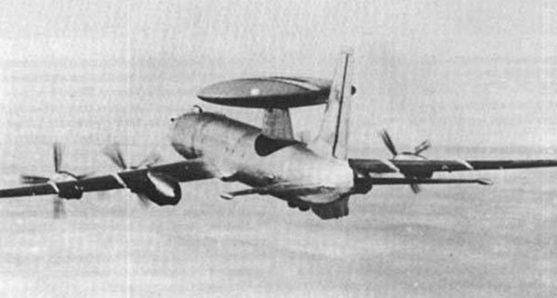 Tu-126 with Liana radar system